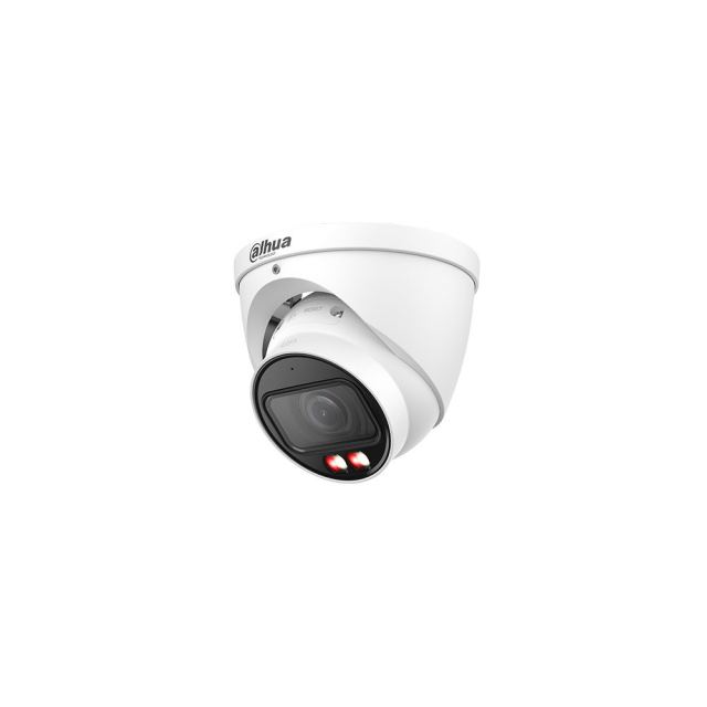 Camera supraveghere IP Dome motorizata Dahua WizMind IPC-HDW5559T-ZE-IL-27135, 5 MP, 2.7-13.5 mm, IR 50 m, lumina calda 40 m, microfon, slot card, PoE+