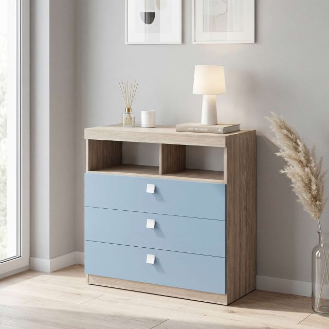 Comoda copii LINEA, 3 sertare