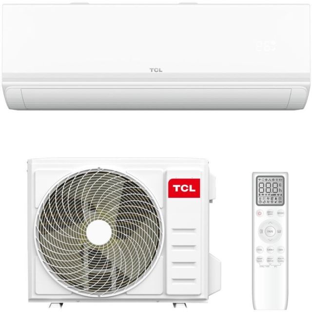 TCL Aparat de aer conditionat TCL BreezeIN Ultra 18000 BTU, A+++, AI Energy Saving, Purificare avansata cu Ioni Bipolari si lumina UVC, Gentle Breeze, WiFi, Optimizat Incalzire, Mod Hotel, Alb