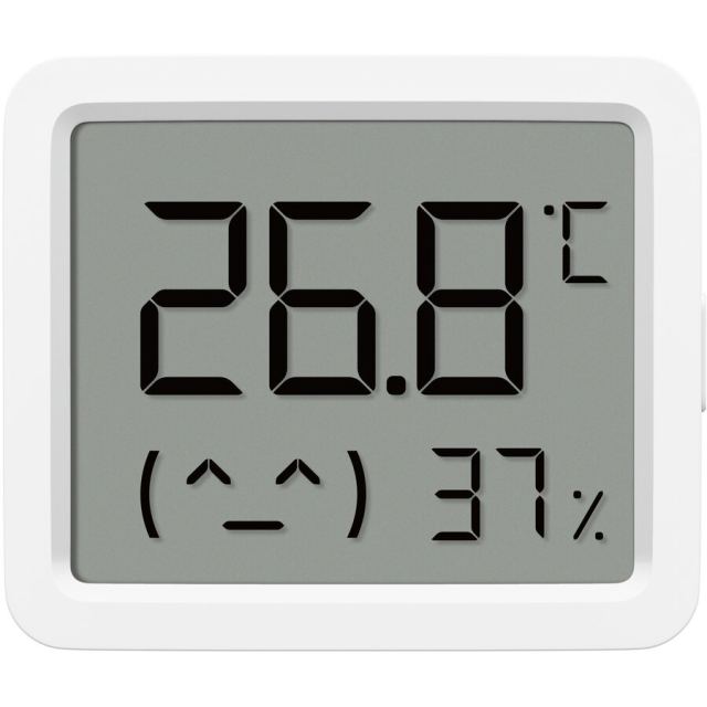 Xiaomi Senzor inteligent de temperatura si umiditate Xiaomi Smart Temperature and Humidity Monitor 3 Mini, Bluetooth 5.0, LCD, Baterie CR2450