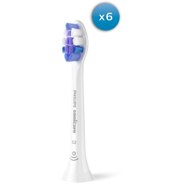 Philips Rezerve periuta electrica Philips HX6056/87 Sonicare Sensitive, 6 bucati, Alb