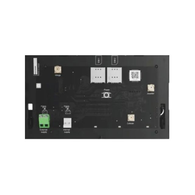 Unitate centrala wireless Ajax Hub BP 147147, 9 partitii, 100 dispozitive, 2x SIM, 2G/3G/LTE, Grad 2, fara carcasa