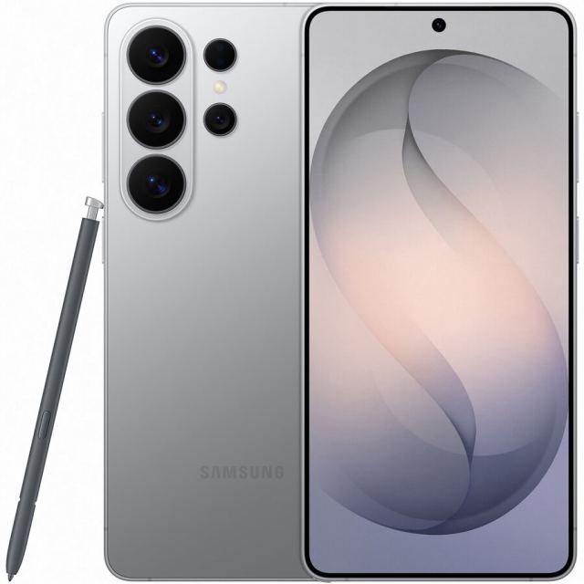 Samsung Telefon mobil Samsung Galaxy S26 Ultra, Dual SIM, 16GB RAM, 1TB, 5G, Silver Shadow