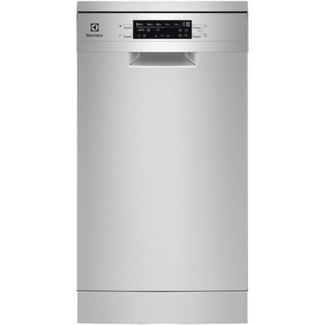 Electrolux Masina de spalat vase independenta Electrolux ESA63210SX, 14 seturi, 8 programe, 45 cm, clasa E, Alb