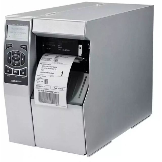 ZEBRA Imprimanta de etichete Zebra ZT510, TT, DT, 300 DPI, USB, serial, Ethernet, Bluetooth 254 mm/s, latime printare max 104 mm, Gri