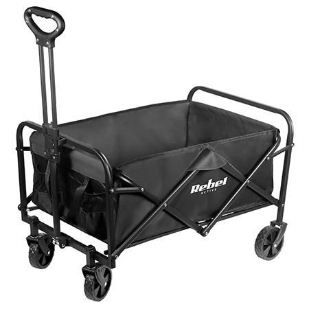 Carucior Plaja Rebel Active RBA-5500, 80 L, 100 Kg (Negru)