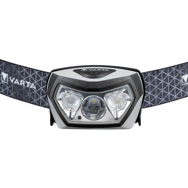VARTA Lanterna frontala LED 400 lm VARTA Outdoor Sports H30R Wireless Pro, Negru