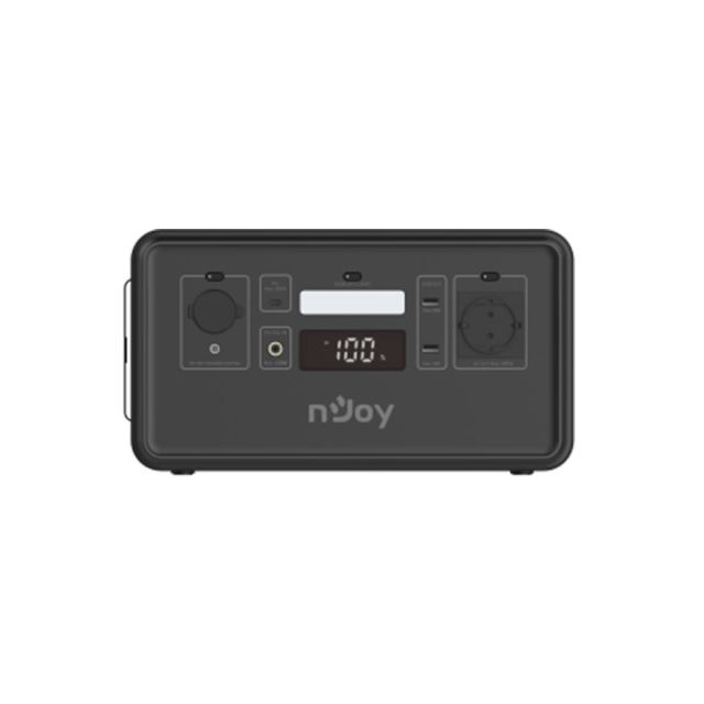 Acumulator portabil Power Base 300 Njoy ESPS-30TBBIF-CT012, 511 W, Li-ion, 6 porturi, bluetooth