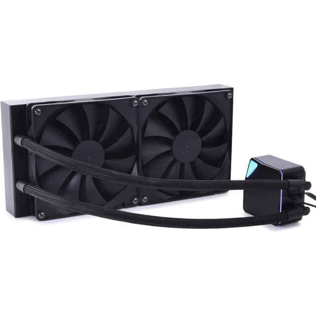 Alphacool Cooler procesor Alphacool Core Ocean T38 AIO, 280 mm, 2000 rpm, 92.3 CFM, PWM 4 pini, Negru