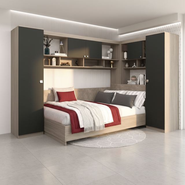 Dormitor pe colt ALESSIO 2