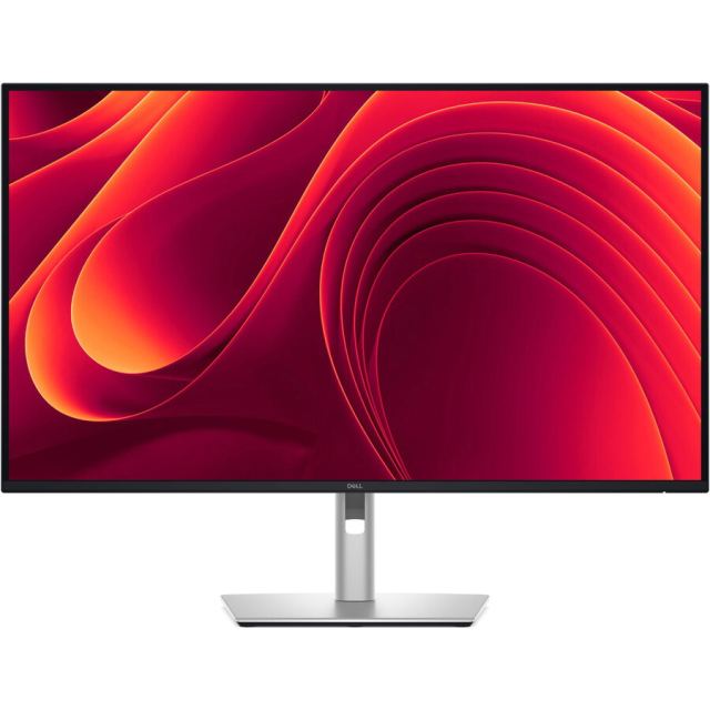 Dell Monitor IPS LED Dell 31.5 P3225DE, WQHD (2560 x 1440), HDMI, DisplayPort, Pivot, 100 Hz, 5 ms (Negru/Argintiu)