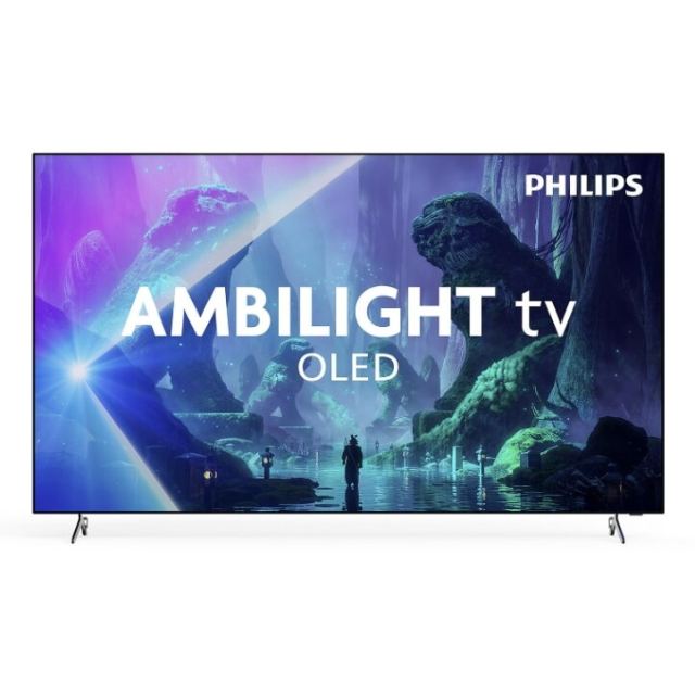 Philips Televizor OLED Philips 165 cm 65 65OLED801/12, Ultra HD 4K, Smart TV, WiFi, CI+, Negru