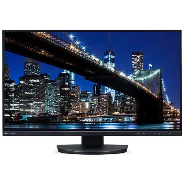 Sharp Monitor Sharp MultiSync EA272U, 27inch, 3840 x 2160 Pixel 4K Ultra HD, 60Hz, 5ms, DisplayPort, HDMI, USB, Negru