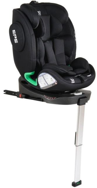 Scaun auto Moni Legend, 360°, IsoFix, I-Size, 40-150 cm, Negru