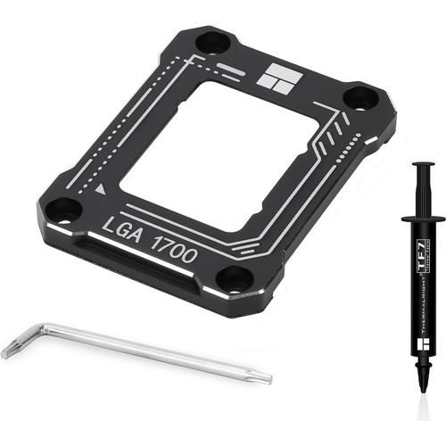 Contact Frame Thermalright LGA 17XX-BCF-Black, compatibil Intel LGA1700 gen 12/13/14, aluminiu, 54x70x6mm, include surubelnita L (Negru)