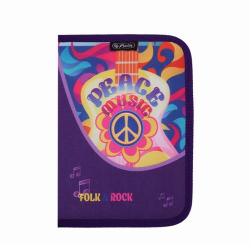 Penar echipat Herlitz, 17 piese, dimensiune 13,5 x 19,5 x 3,5 cm, motiv Folk & Rock