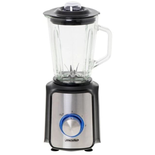 ADLER Blender Mesko MS 4080, 1.5 L, 600 W, Negru-Argintiu