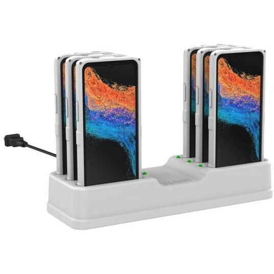 RAM&nbsp;MOUNTS RAM® 6-Port Dock pentru Samsung XCover6 Pro cu OEM sau RAM® Skin™ - Gri