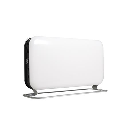 Mill Convector electric de podea Mill SG2000LED, 2000 W, Ventilator, 3 trepte de putere, Display LED, Termostat mecanic, Alb