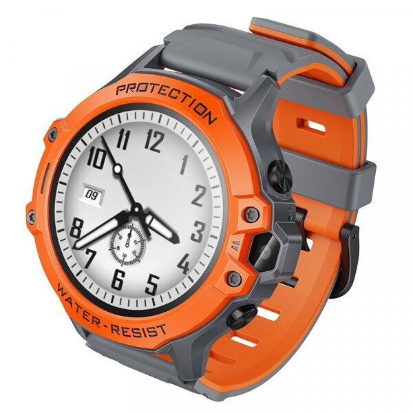 HOCO Ceas Inteligent HocoY107, Apeluri video, Localizare GPS,1.28 inch, Portocaliu