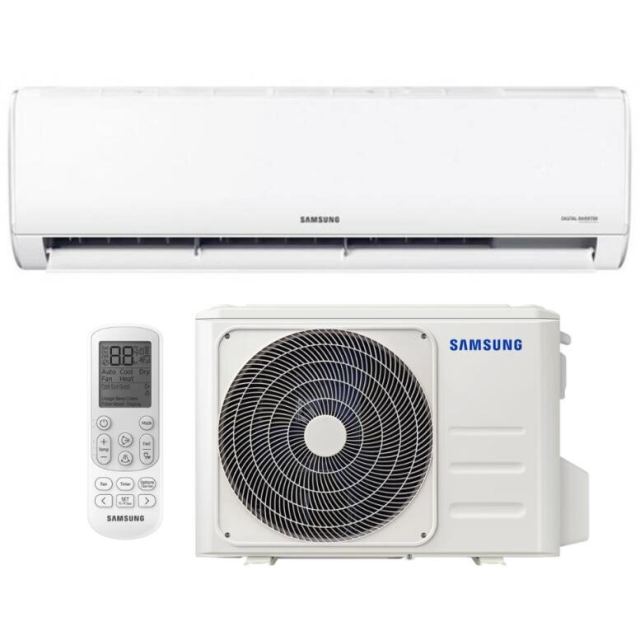 Samsung Aparat de aer conditionat Samsung AR35 WI-FI 9000 BTU, Clasa A++, Smart Things, Fast cooling, Self clean, Good Sleep, Alb