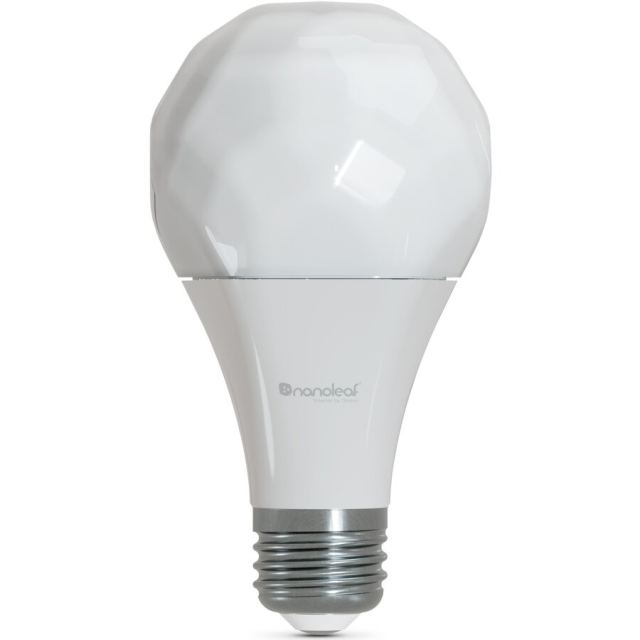 Nanoleaf Bec LED RGBCW inteligent Nanoleaf Essentials Smart, Bluetooth, compatibil Matter, A60, E27, 9W (60W), 806 lm, lumina alba si colorata (2700-6500K), clasa energetica F