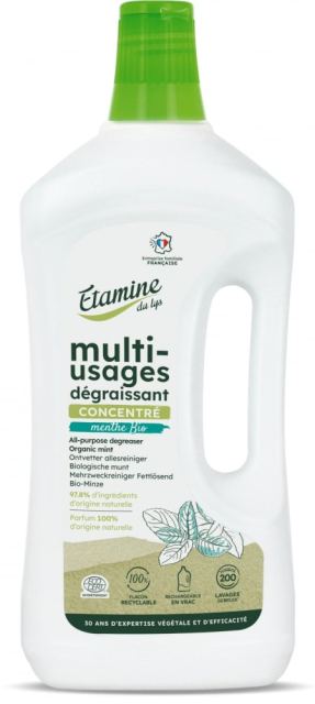 Detergent Bio multifunctional pentru pardoseli Etamine parfum menta 1 litru