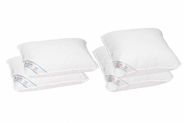Set 2 perne 50 x 70 cm si 2 perne 70 x 70 cm HypoallergenicMed Somnart din microfibra matlasata