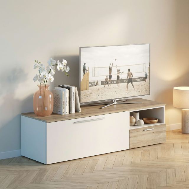 Comoda TV living ARONA, 1 usa 1 sertar