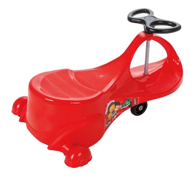 PlasmaCar fara pedale Pilsan Play Car Red, usor si portabil, greutate maxim suportata 50kg