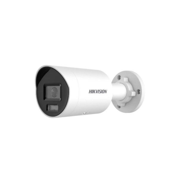 Camera supraveghere exterior IP Hikvision AcuSense Darkfighter DS-2CD2086G2H-IU, 8 MP, 2.8 mm, IR 40 m, microfon, slot card, PoE