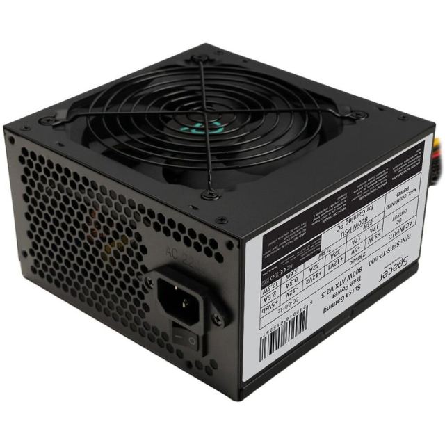 spacer Sursa alimentare Spacer True Power TP800 SPPS-TP-800, 800 W, PFC activ, Ventilator 120 mm, SATA x7, Molex x2