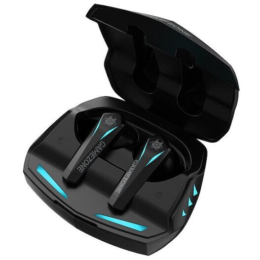 TRACER Casti wireless Tracer Gamezone T7 PRO, Bluetooth 5.4, microfon, 300 mAh, Negru