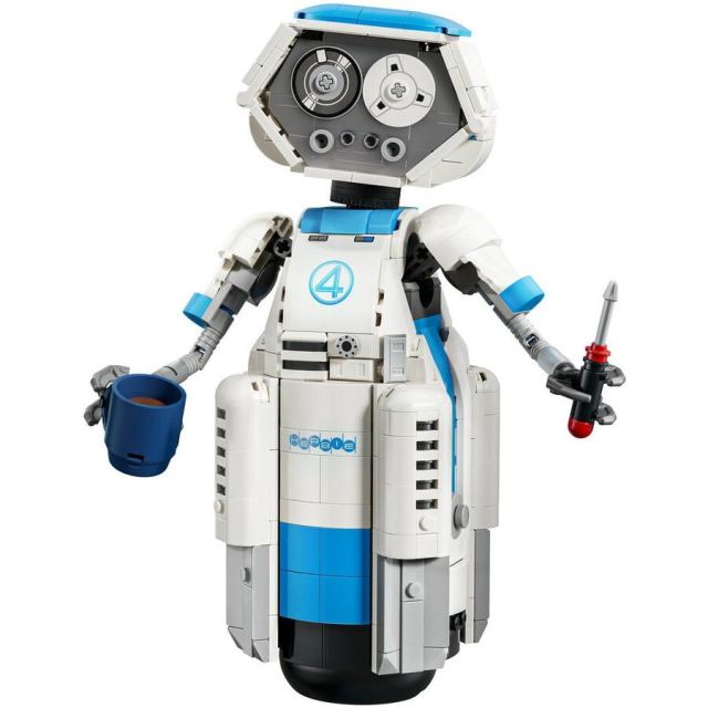 LEGO® Set de constructie Marvel Cei 4 Fantastici H.E.R.B.I.E. 76339, 747 piese, varsta 10+ ani, Multicolor