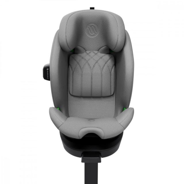 Scaun auto cu isofix Avionaut Stardust Airflow Grey, rotatie 360 grade, picior de sustinere, spatar reglabil