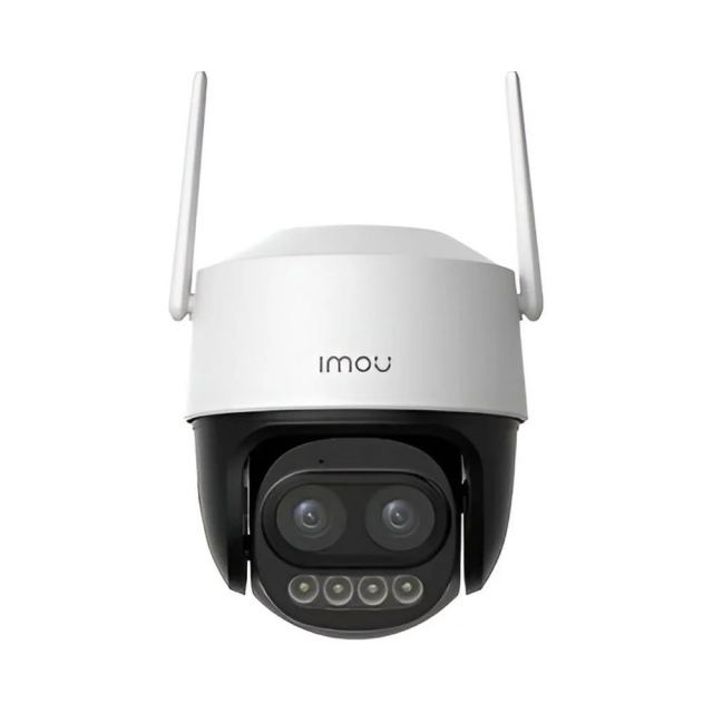 Camera supraveghere WiFi 6 IP Speed Dome cu iluminare duala Imou Full Color Active Deterrence Cruiser Z, 5 MP, 2.8 - 12 mm, detectie om/vehicul, slot card, sirena, microfon si difuzor, spotlight, vizualizare de pe telefon, auto tracking