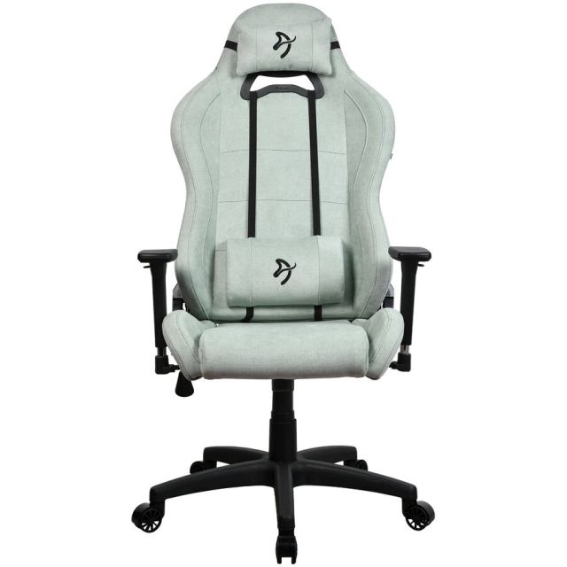 AROZZI Scaun gaming AROZZI Torretta SoftFabric Gaming Chair, Soft Fabric, Verde Perla, Suport 120 kg