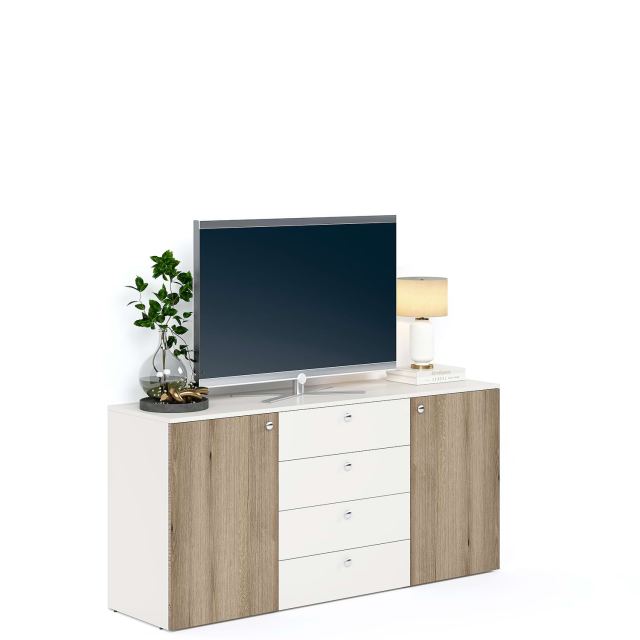 Comoda cu sertare ARONA, 2 usi 4 sertare