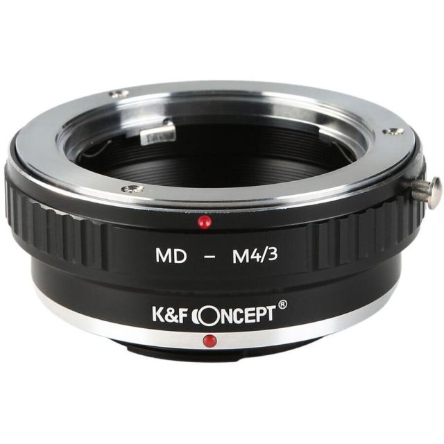 K&F&nbsp;Concept Adaptor montura K&F Concept MD-M4/3 de la Minolta MD-Micro 4/3 (MFT) KF06.140