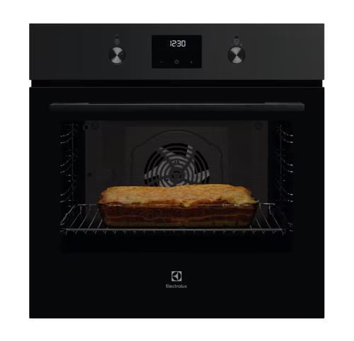 Cuptor incorporabil Electrolux SurroundCook, 72 L, Clasa A, Curatare Catalitica, Timer, Grill (Negru)