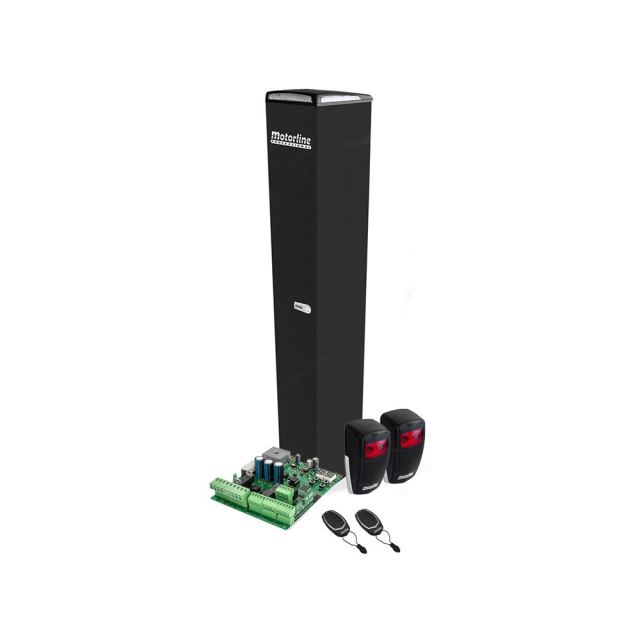 Kit automatizare poarta culisanta Motorline KIT FORT 1500MM, 1500 mm, 400 Kg, 24 Vdc, brushless