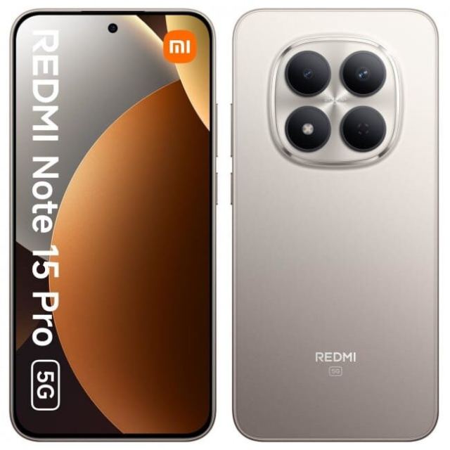 Xiaomi Telefon mobil Xiaomi Redmi Note 15 Pro, 5G, 8GB RAM, 256GB, Dual SIM, Gri