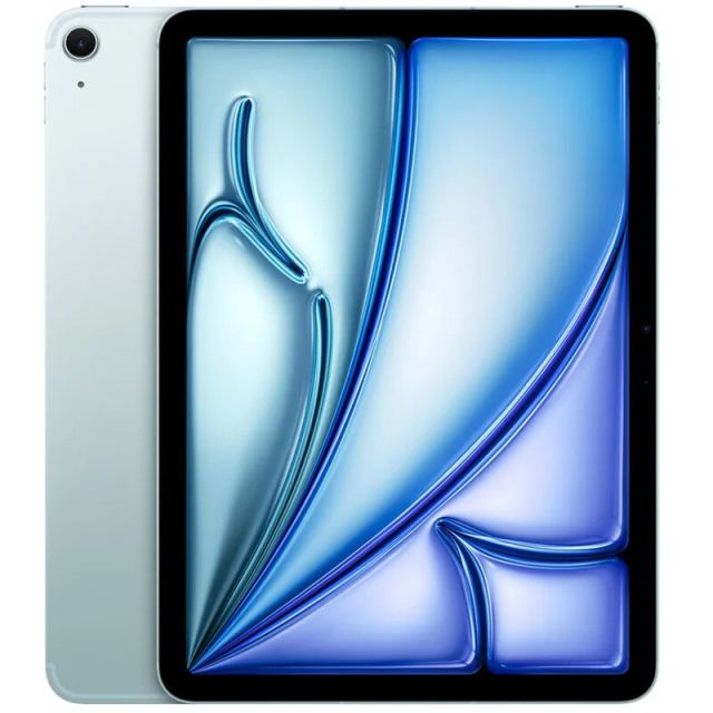 Apple Tableta Apple iPad Air 13 M4 Cellular, Procesor Apple M4 Octa-Core, Ecran Liquid Retina IPS 13, 12GB RAM, 256GB Flash, Camera 12MP, Wi-Fi, Bluetooth, 5G, iPadOS, Albastru