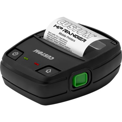 Custom Imprimanta mobila termica Custom MP RANGER, 203 × 203 DPI, cu conectivitate prin cablu si fara fir, Negru