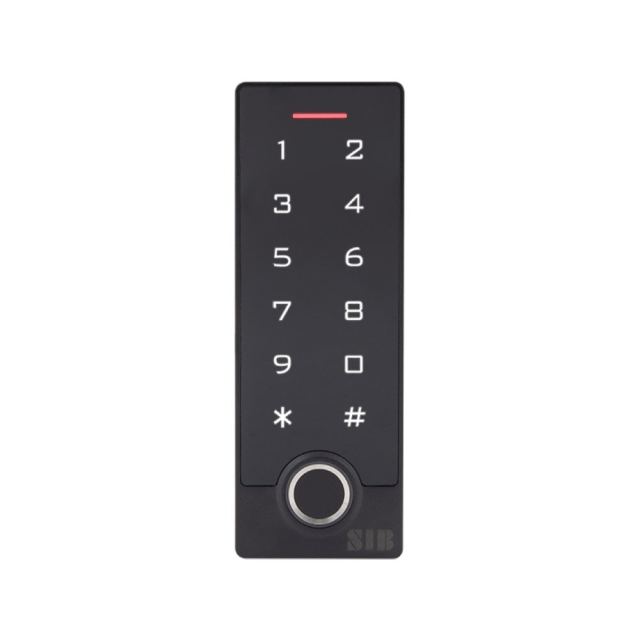 Cititor biometric standalone cu tastatura TF2EM-W-AS, EM 125 kHz, Card, PIN, Amprenta, 10000 utilizatori