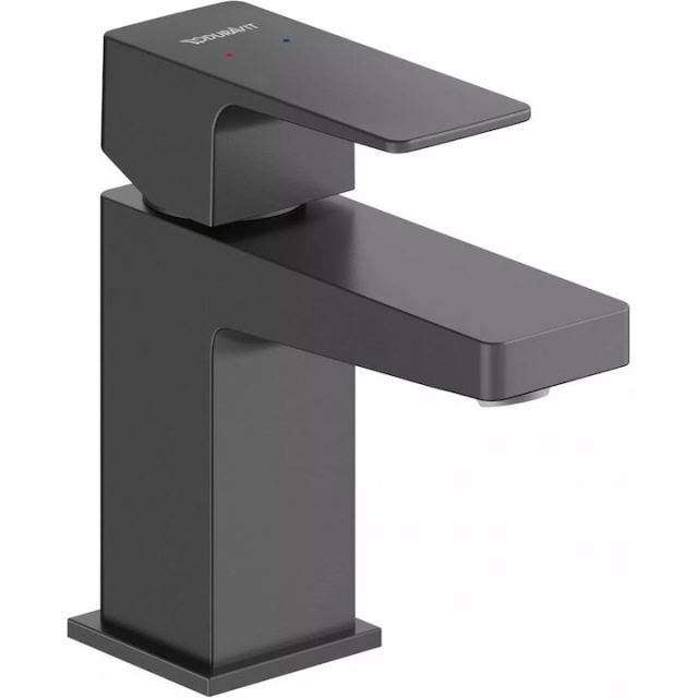 Duravit Baterie lavoar Duravit Manhattan MH1010002046, marime S, cartus ceramic, monocomanda, 138 mm, Negru mat