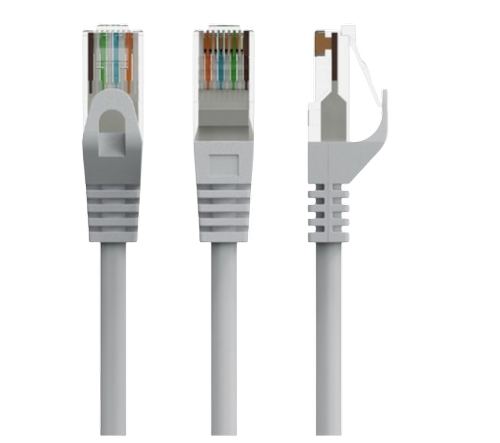 Cablu UTP Gembird PP6U-CU-2M, Cat6, 2m (Gri)