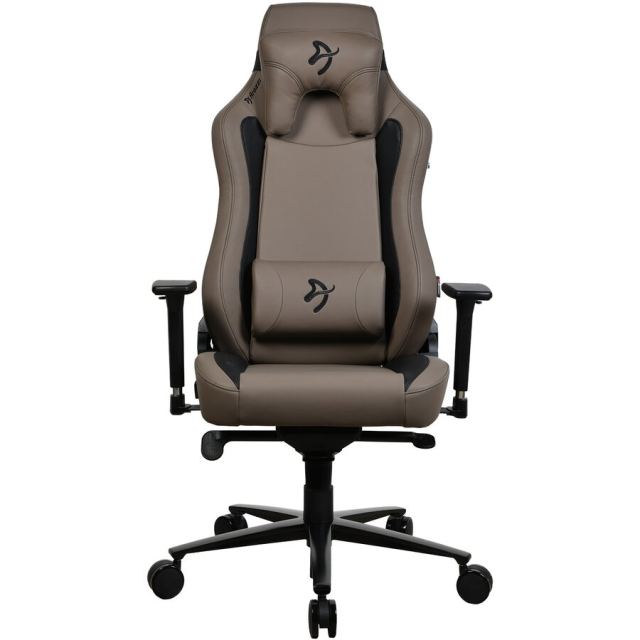 AROZZI Scaun gaming AROZZI VERNAZZA-SPU-BWN, SoftPU, Maro, Suporta 145 kg
