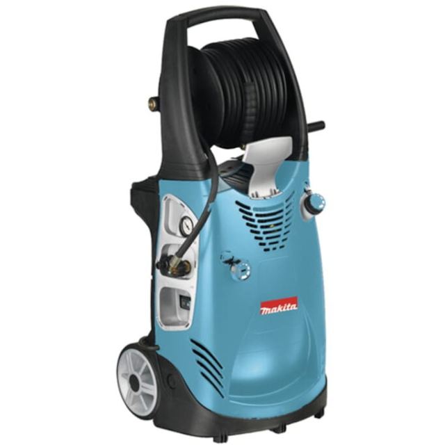 Makita Aparat de spalat cu presiune Makita HW131, 2300 W, 130 bar, 500 l/h debit apa, 60°C temperatura maxima, 15 m lungime furtun