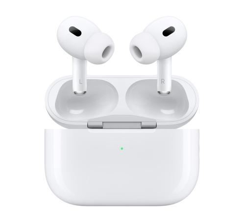 Casti True Wireless Apple AirPods Pro (2nd generation), Touch Control, ANC, Microfon (Alb)